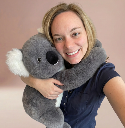 Kozie the Weighted Koala™ — The weighted plushie whose arms actually hug you back