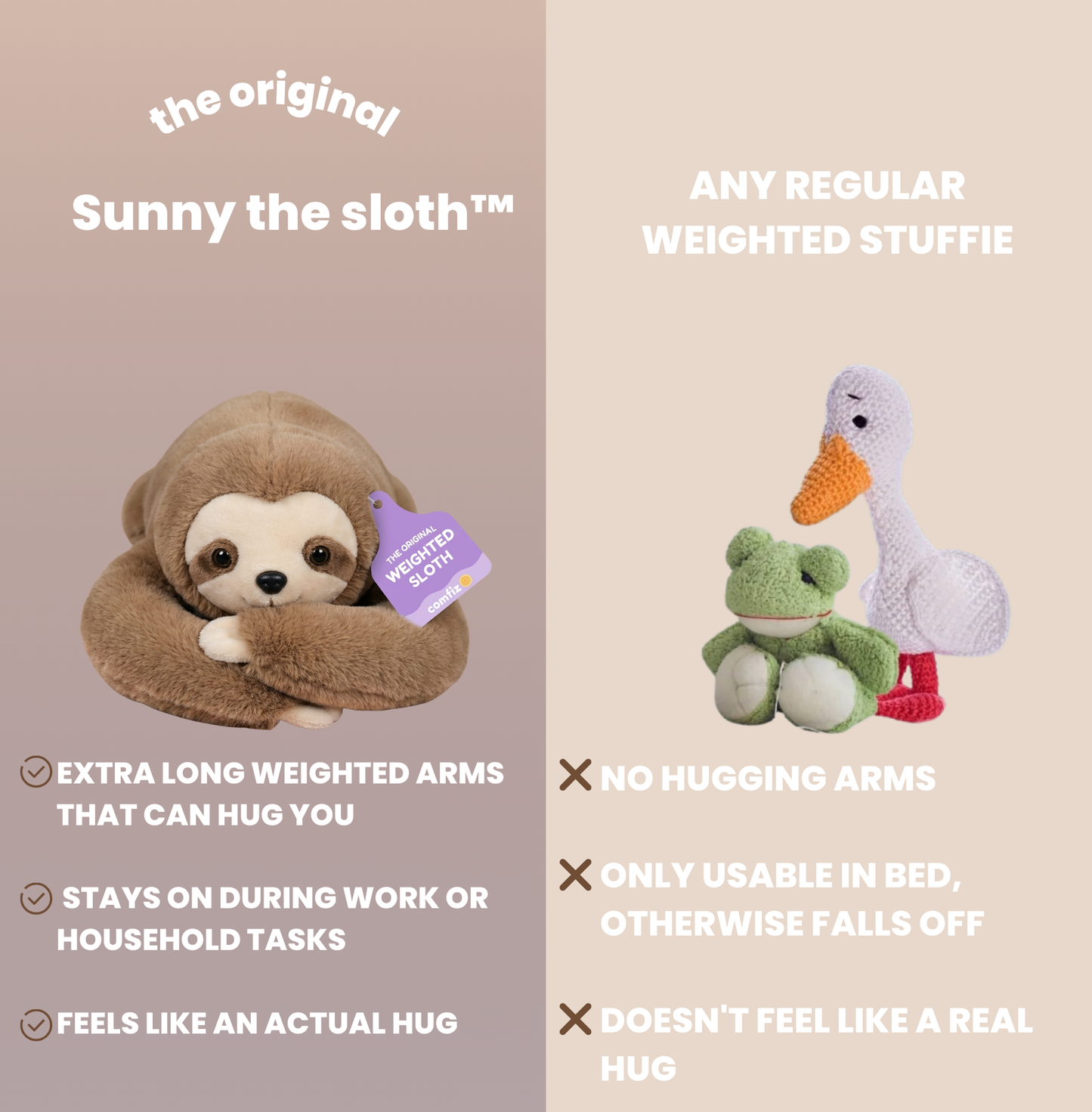 Sunny the Weighted Sloth™